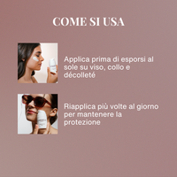 Siero solare spf50+