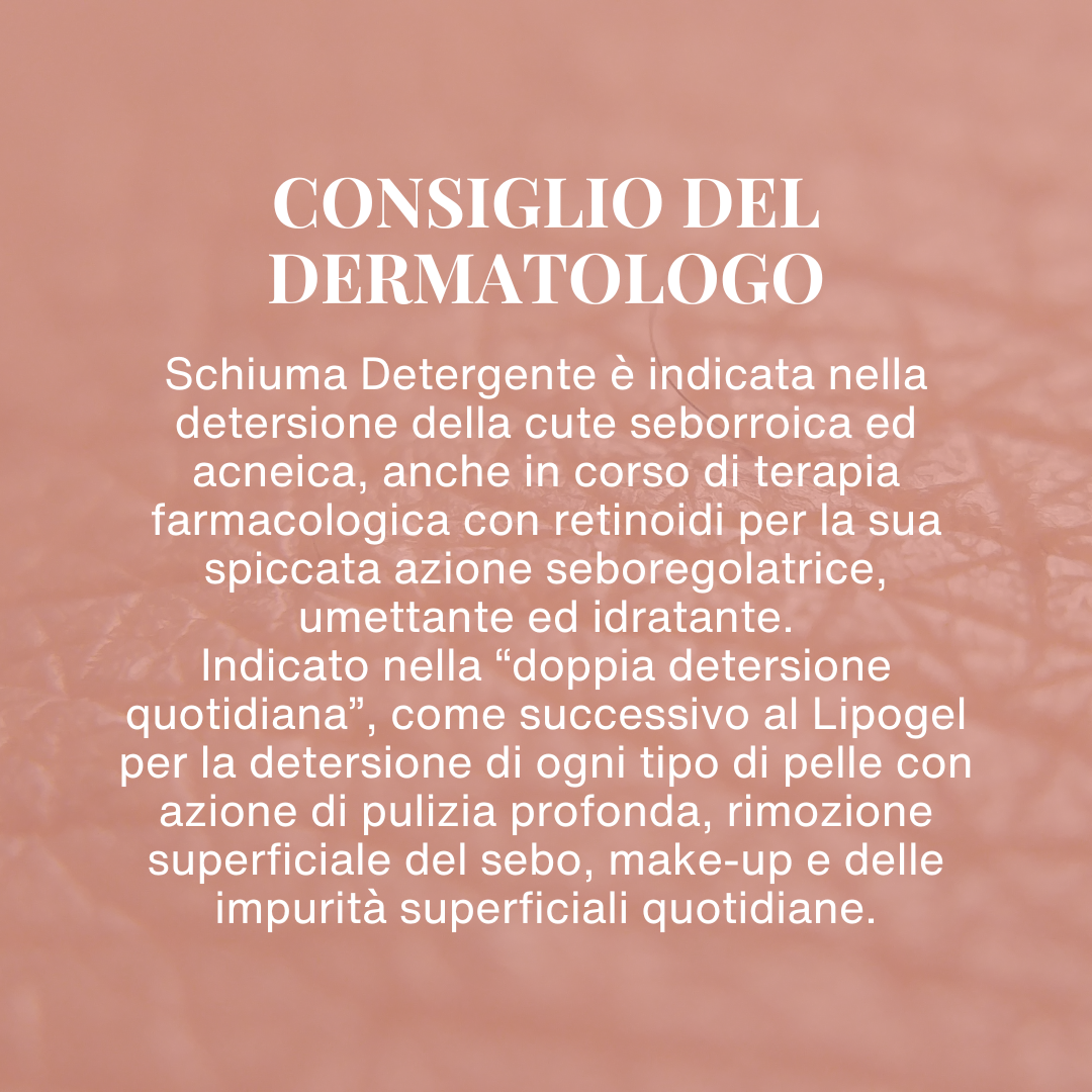 Schiuma detergente