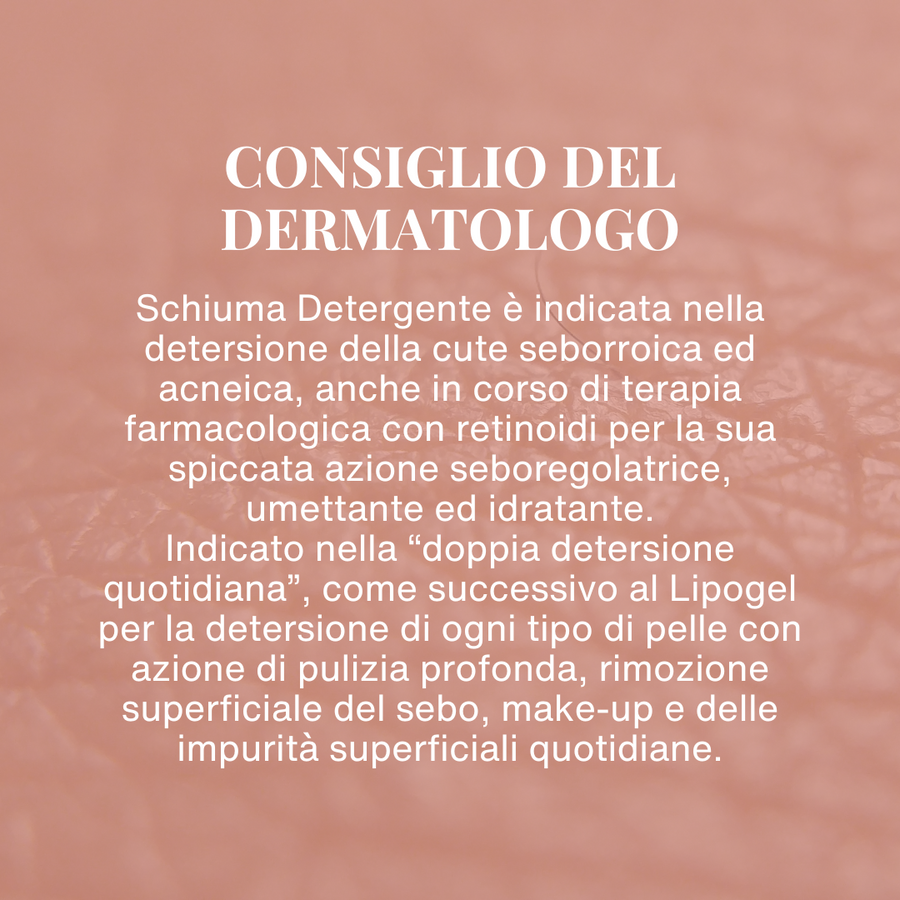 Schiuma detergente
